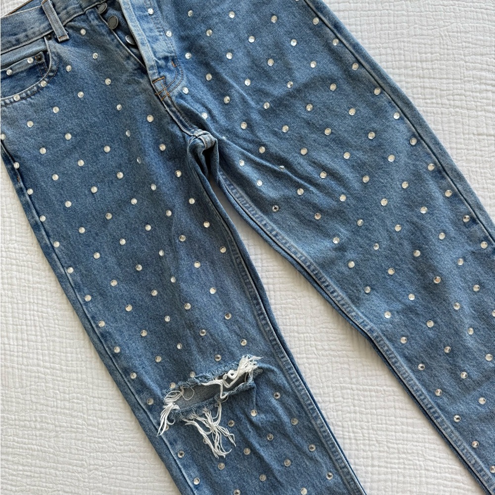 Rhinestone Jeans - Picture 2 of 5
